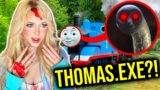 If You See THOMAS THE TRAIN.EXE At Abandoned Railroad Tracks, RUN AWAY FAST!! (SCARY)