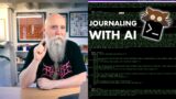 Journaling with AI | Kitty the AI PA, how, why and code (and tweeting)