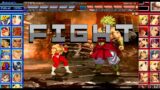 { KOF MUGEN } STINGRAY X JEAN X SIEGER VS NO1 BUT BROLY