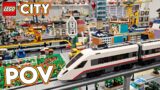 LEGO City TRAIN POV & Overview! June 2023