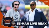 LIVE Reaction to Chicago Bears’ initial 53-man roster: Let Ryan Poles cook! | CHGO Bears Podcast