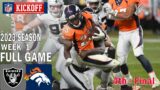 Las Vegas Raiders vs Denver Broncos FULL GAME 4th- Final (9/10/23) | NFL Season 2023 WEEK 1