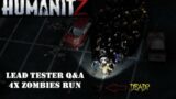 Lead Tester Q&A 4x Zombies | HumanitZ (22 Sep 23)