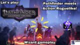 Let's play Pathfinder Gallowspire Survivors! Best Fantasy IP Action Roguelike! Wizard Gameplay Ep 1