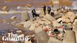 Libya: bodies pulled from sea as country reels from deadly flooding