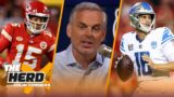 Lions hold on to win big game vs. Chiefs on TNF, what makes Jared Goff a solid QB? | NFL | THE HERD