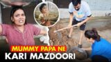 MUMMY PAPA NE KARI MAZDOORI | Chiku Malik Vlogs