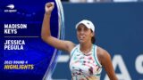 Madison Keys vs. Jessica Pegula Highlights | 2023 US Open Round 4