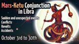 Mars and Ketu Conjunction in Libra | October 2023 | For all signs | Vedic Astrology Predictions