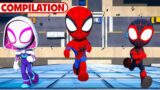 Marvel's Spidey and his Amazing Friends S1 Full Episodes! | 90 Minute Compilation | @disneyjunior