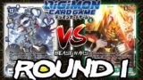MetalEtemon VS HeavyLeomon!! | Digimon Card Game: EX5 Animal Colosseum Beast Wars (ROUND 1)