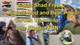 Micro Finesse Swimbaits (Z-Man Shad FryZ) for Late August Bluegill (Channel Catfish Bonus)