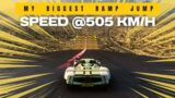 My Biggest Jump @505 KM/H | Forza Horizon 5 | Gameplay Walkthrough