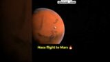 NASA FLIGHT TO MARS #nasa #isro #mission #chandrayaan3 #youtube #youtubeshorts #shorts #mars #earth