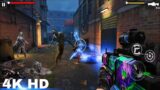 NEW Gun Upgrade | Zombie Fire 3D Offline Game | Blood Sport Tesla Gun Activated | Zombie killing