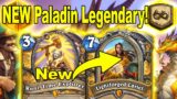 NEW Paladin Legendary Runi Is Really Good In My Control Reno Deck At Caverns of Time | Hearthstone