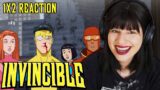 NEW SUPERHERO FRIENDS – *INVINCIBLE* Reaction – 1×2 – Here Goes Nothing
