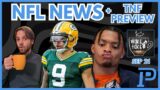 NFL & Fantasy Football News + TNF Preview | Christian Watson Return Justin Fields Performance & More