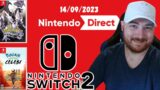 NINTENDO SWITCH 2!!!? | Nintendo Direct – 14/09/2023