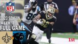 New Orleans Saints vs Carolina Panthers 1st FULL GAME (9/18/23) Week 2 | NFL Highlights Today