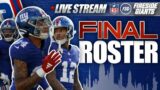 New York Giants set their Final 53-Man Roster | Preseason Recap Live Stream