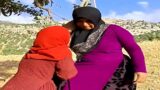 Nomadic woman went to the Rescue sad moments | lifestyle in Iran | Durek