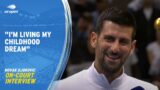 Novak Djokovic On-Court Interview | 2023 US Open Final