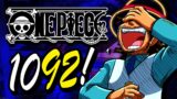 ONE PIECE CHAPTER 1092 – Live Reaction!