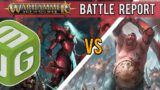 Ogor Mawtribes vs Soulblight Gravelords Warhammer Age of Sigmar Battle Report – The Lost City Ep 29