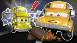 Oh no! SCHOOL BUS gets stuck! Tickle Truck to the Rescue! | Car Rescue show |
