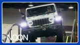 On the Jeep test track at the Detroit Auto Show | The Noon