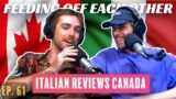 Our Italian on Canada, Pizza & Crankworx | Feeding Off Each Other Ep. 61