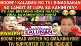 PAHIYA!! BOOM!! HEAD WRITER NG GMA,! KINUYOG!! TVJ SUPPORTER TO THE RESCUE!! #eatbulaga #viral #tvj