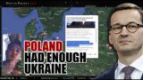 POLAND WILL NO LONGER ARM UKRAINE, after Ukraine complains to WTO over grain ban in Poland