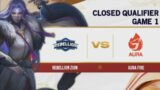 RBL ZION vs AURA FIRE – GAME 1 | Closed Qualifier Day 1
