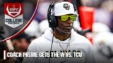 [REACTION] Deion Sanders coaches Colorado to a win over TCU + Shedeur throws for 500+ YDS