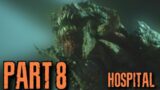 RESIDENT EVIL 3 REMAKE. PS4 Walkthrough Gameplay. Part 8 – HOSPITAL (FULL GAME)