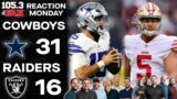 Reaction Monday: Cowboys 31, Raiders 16 & The Trey Lance Trade