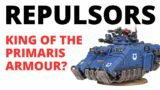 Repulsors – Kings of the Primaris Space Marine Armour? Repulsor Executioner + Repulsor Unit Review