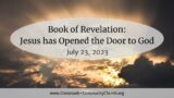 Revelation:  Jesus has Opened the Door to God