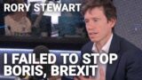 Rory Stewart: I failed to prevent Boris Johnson from becoming prime minister