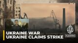 Russia-Ukraine war: Ukraine claims strike Black Sea naval HQ