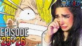 SANJI DESERVES HIS DREAM! One Piece Ep 25-26 Reaction