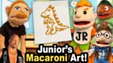 SML Movie: Junior's Macaroni Art!