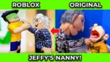SML Movie vs SML ROBLOX: Jeffy's Nanny ! Side by Side