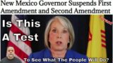 STATE OF EMERGENCY! – GOVERNOR OF NEW MEXICO SUSPENDS 2nd AMENDMENT BECAUSE SHE CAN