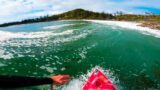 SURFING GLASSY WEDGES DURING SUMMER SWELL – VANCOUVER ISLAND, CANADA (RAW POV)