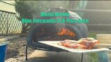 Salami Pizza Blue Terracotta Fish Pizza Oven From World Market