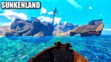 Salvation Warehouse Island Loot Waterworld Survival Day Eleven | Sunkenland Gameplay | Part 11