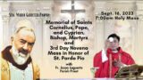 Sept. 16, 2023 / Rosary and 3rd Day Novena Mass in Honor of Padre Pio with Fr. Jason Laguerta